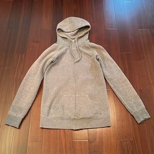 Aritzia TNA Atlantic Boyfriend Hoodie Dark Gray